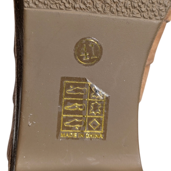 Antelope Platform Moa Clog/Booties GUC $199 Size 41 US 10   S3143 - Picture 10 of 12